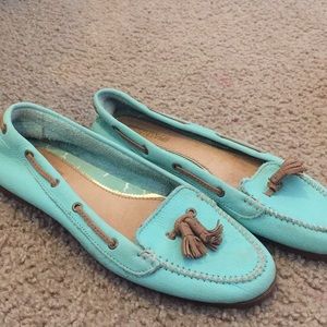 Teal sperrys